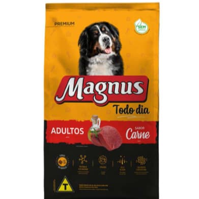 Ração Seca Magnus Todo Dia Carne para Cães Adultos - 10kg