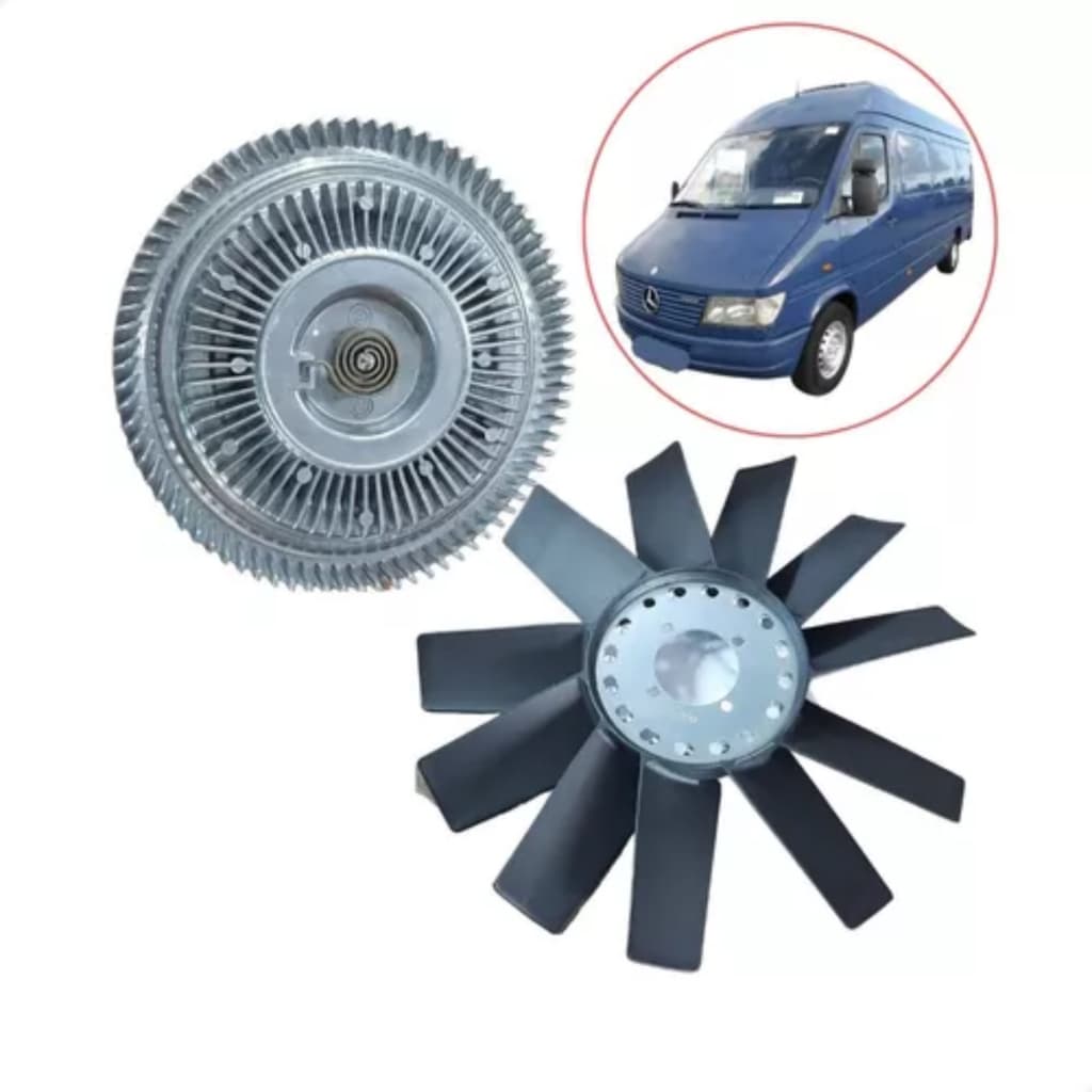 Hélice Radiador + Polia Viscosa Sprinter 310 1998 1997 1999