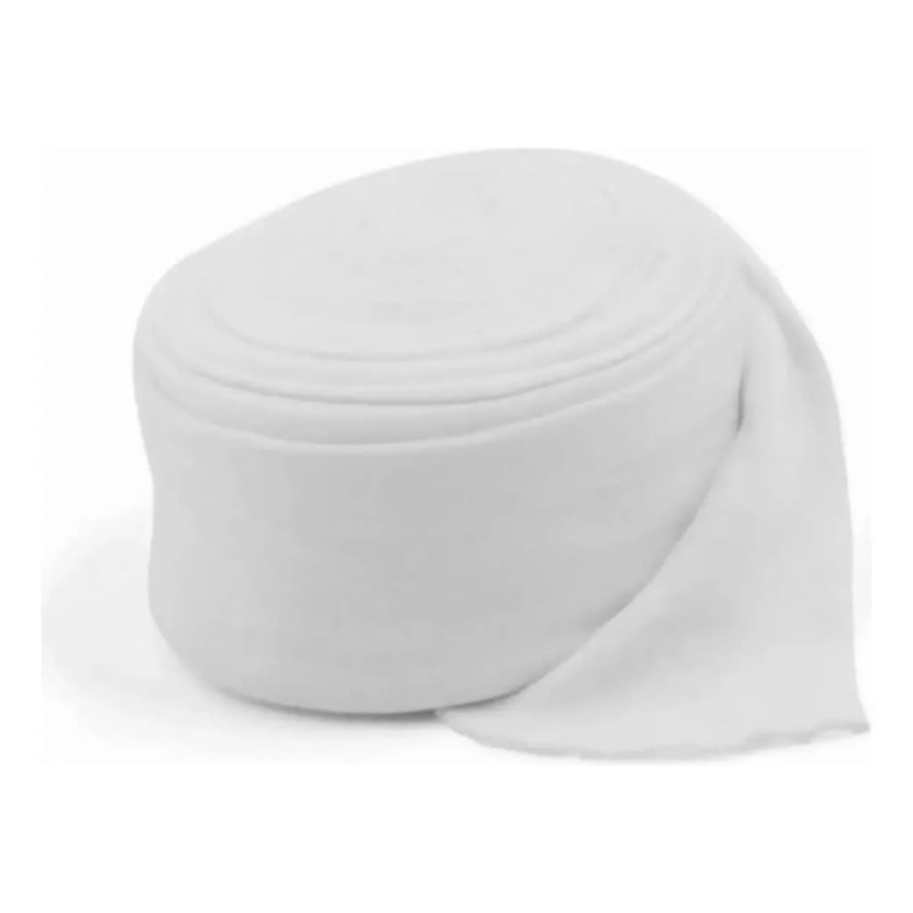Malha tubular ortopédica de helanca 08cm x 20m metros pacote com 1 rolo