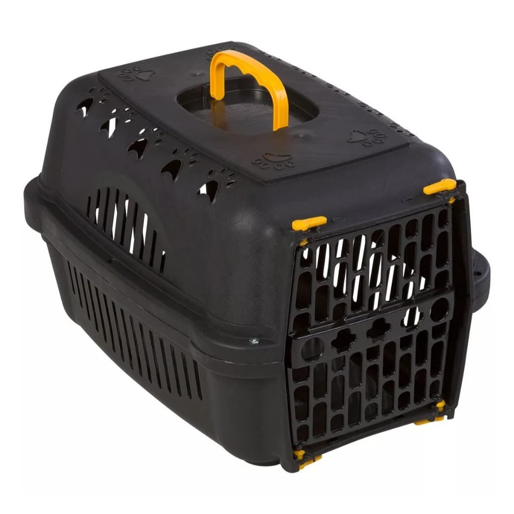 Caixa De Transporte Falcon Durapets do Nº 01 ao 03 Black P/ Cães/gatos.