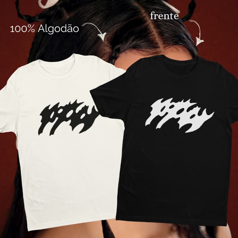 CAMISETA POPPY NEW LOGO [100% algodão]
