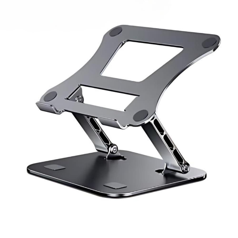 Suporte de Alumínio Ajustável Suporte para Tablet Laptop, Suporte Dobrável Portátil, Suporte de Refrigeração, Até 17"