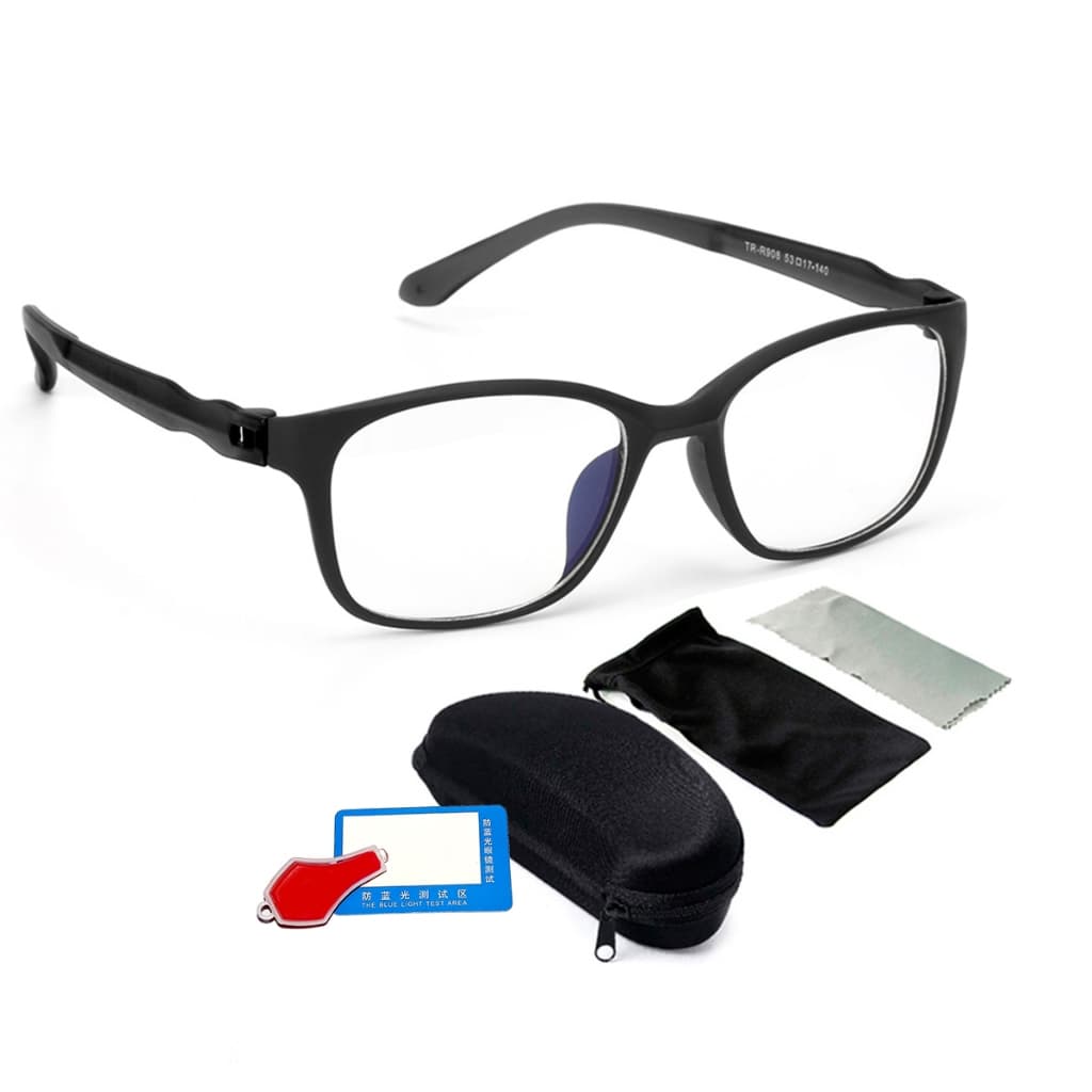 Óculos anti Luz Azul Blue Ray Blocker Gamer com hastes flexíveis