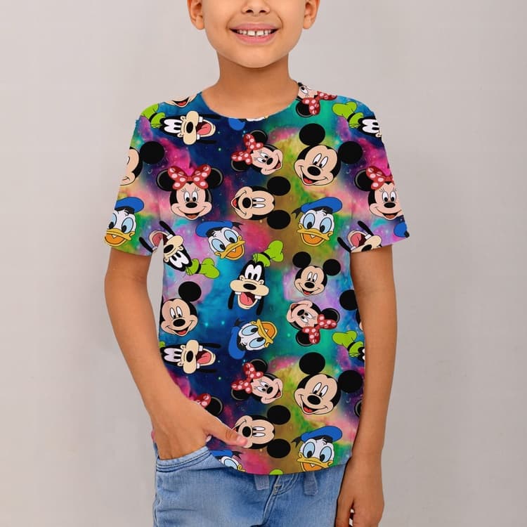 Infantil estampada - Mickey colorido