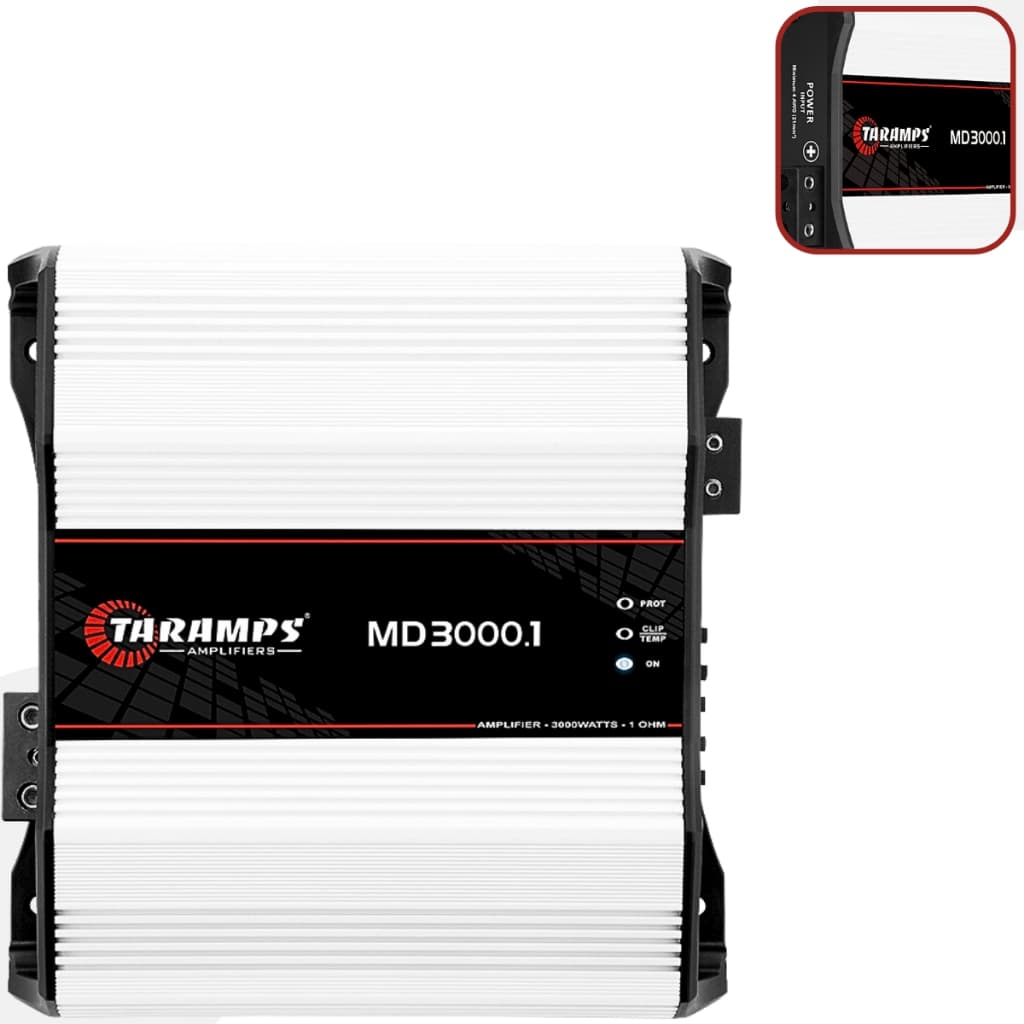 Módulo Amplificador Prof. Class D Md 3000.1  Taramps  1 2 4 Ohms
