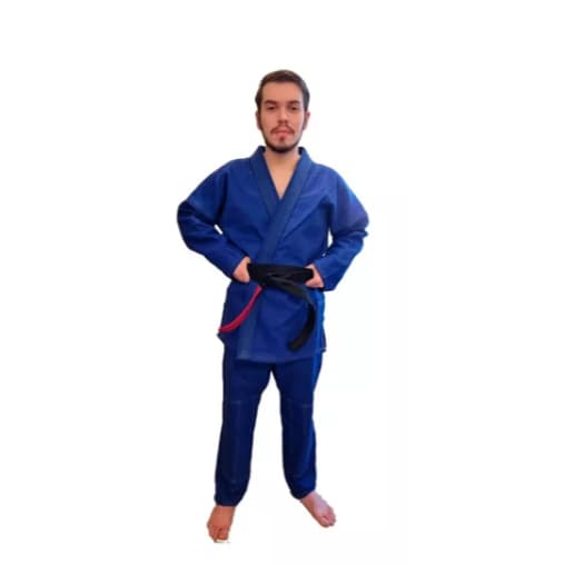 Kimono Adulto Jiu Jitsu brim Trançado conforto e durabilidade não acompanha faixa entrega imediata