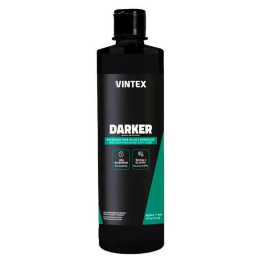 Darker Pneu Pretinho Renova Plásticos Borracha 500Ml -Vintex