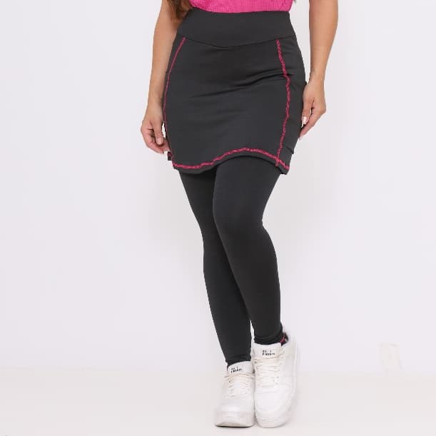 Calça Saia Fitness Moda Evangelica Com Bolso Roupas Evangelicas Exercicios