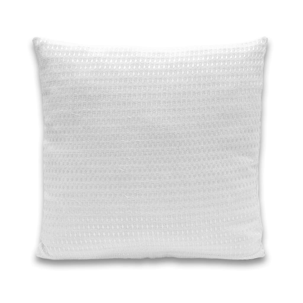 01 Capa de Almofada 40x40 Piquet Favinho - Sua Casa mais Linda - Tecido Maravilhoso