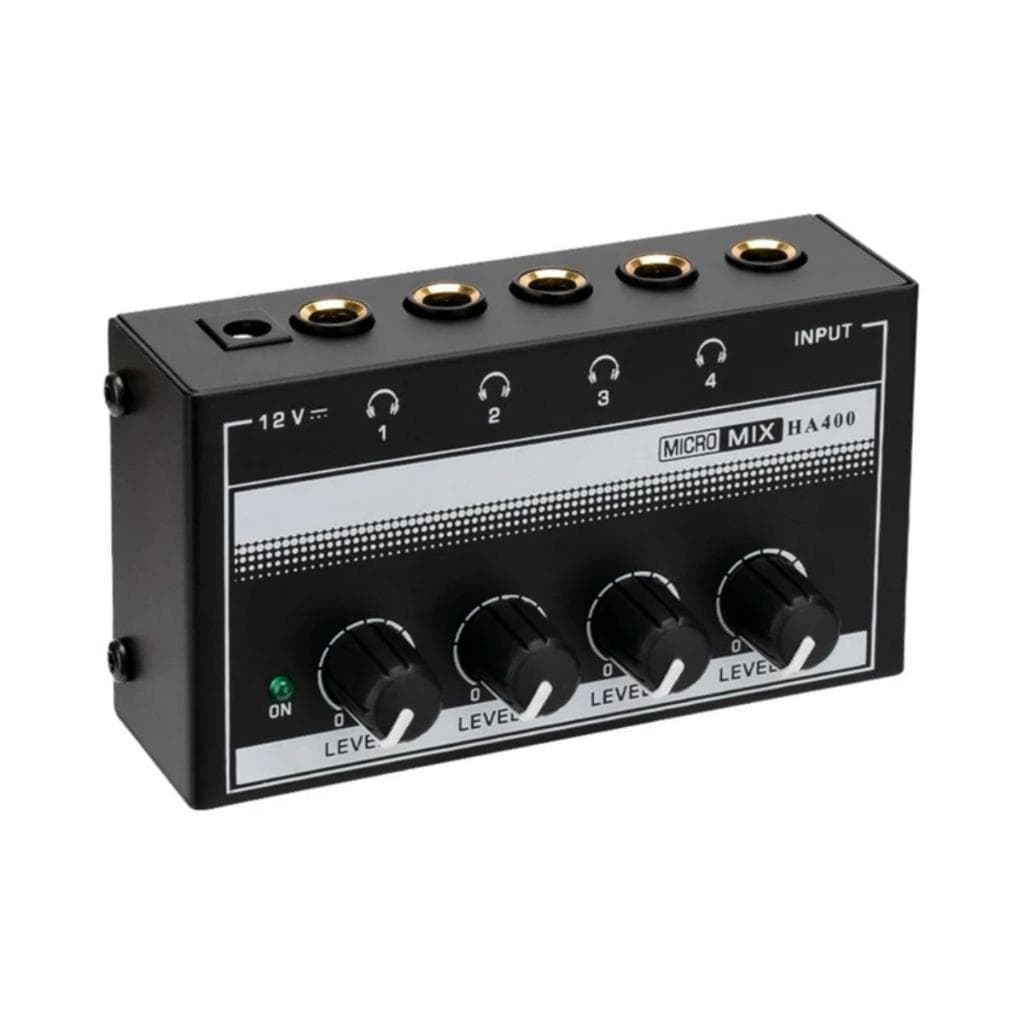 Mixer De Áudio Ha400/Ha800 De 4 ou 8 Canais Para Estúdio De Gravação