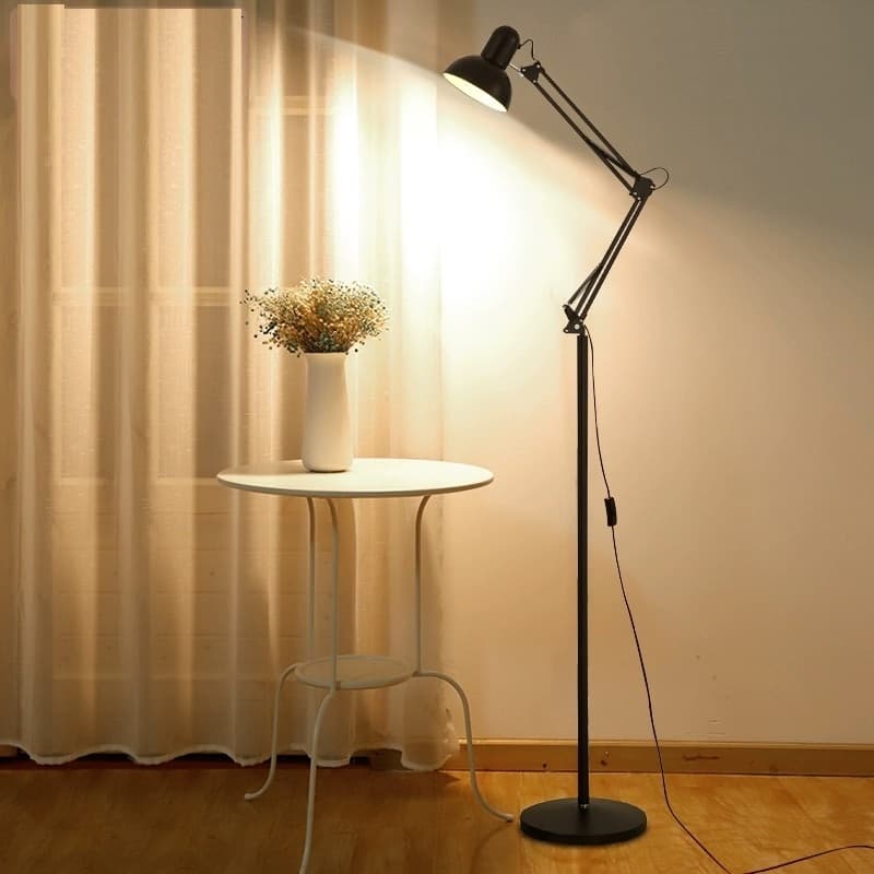 Luminária De Piso Articulada Abajur De chão Pixar Com Base altura 180CM