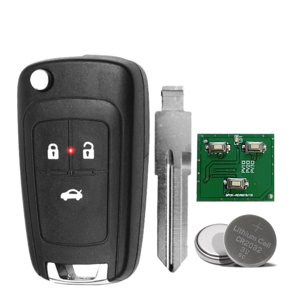 Canivete Gm Toda Linha Positron Astra Corsa Flex 3 Botões (Lâmina M)