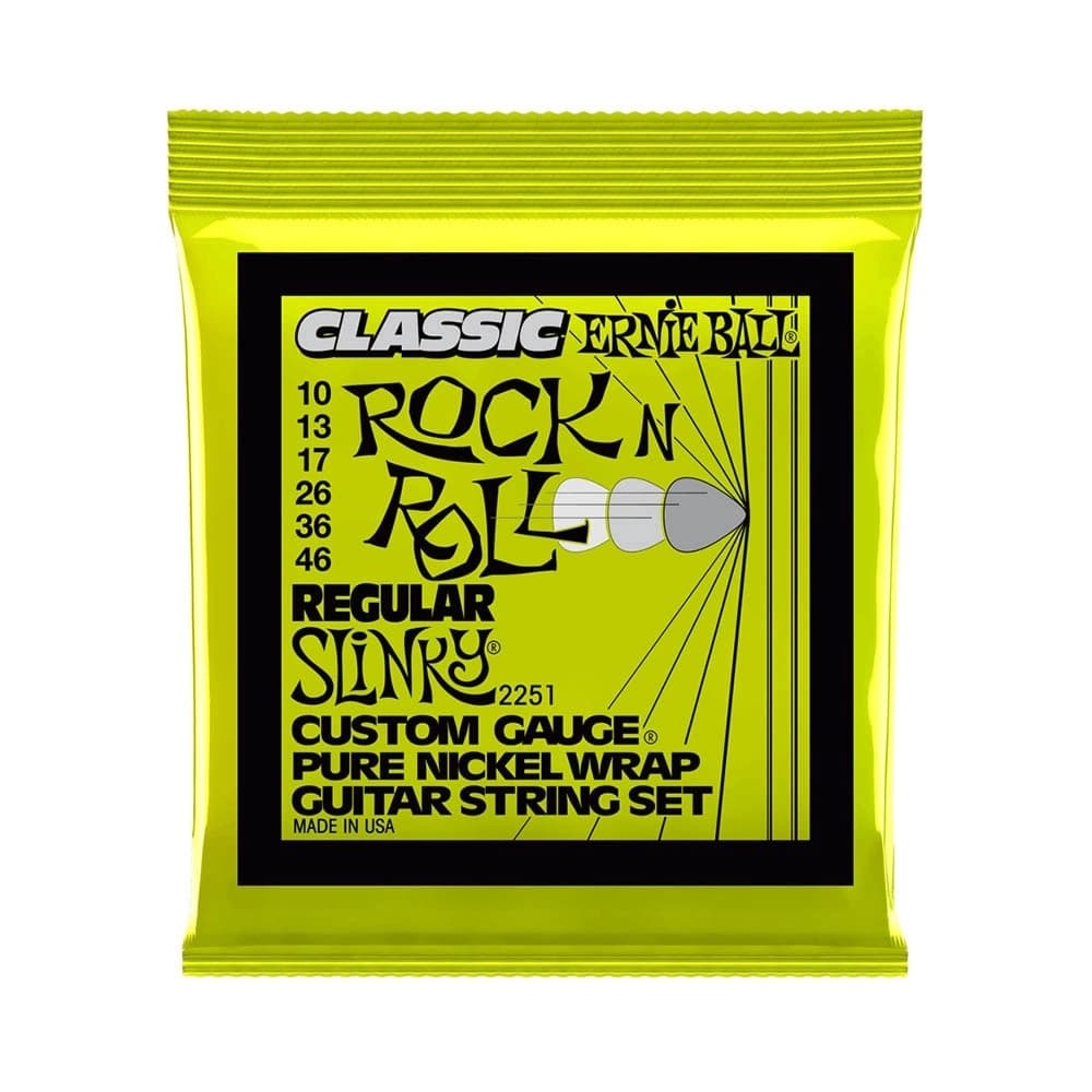 Encordoamento p/ Guitarra Ernie Ball Pure Nickel Classic Roll 10/46 - EC0063