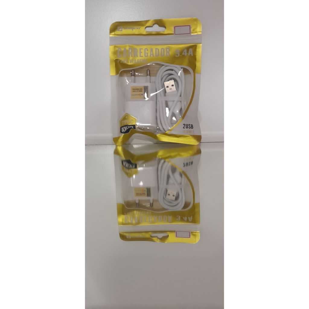 carregador 3.4 para viagens 2USB SUMEXR