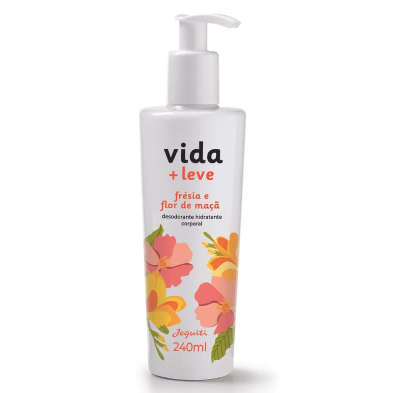 Creme Hidratante Corporal ou Creme para Mãos Jequiti Vida +  Fragrâncias à escolher.
