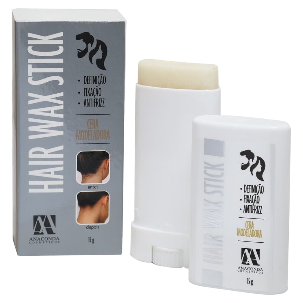 Cera Modeladora Hair Wax Stick Anaconda Cosméticos