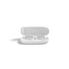Kit com 6 Estojos Branco para Óculos , Receituário