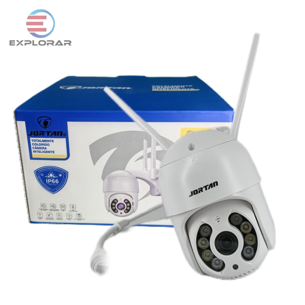 Câmera Segurança Externa IP WIFI Prova D"agua  Infravermelho HD 1080P App yoosee