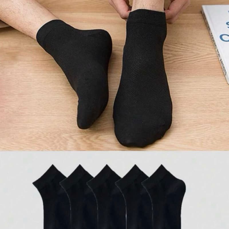 Kit 12 Pares Meias Masculina Cano Médio Preto 40 Ao 46 Envio Expresso o Qualidade Preta