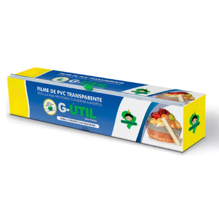 Filme PVC 28CM x 100M com Cortador