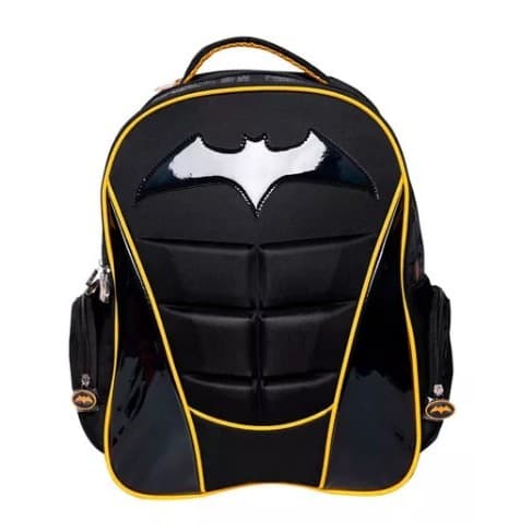Mochila Infantil Batman Costas - MOCHILA ORIGINAL-Yins- PAPELARIA-MOCHILA CRIANÇA.