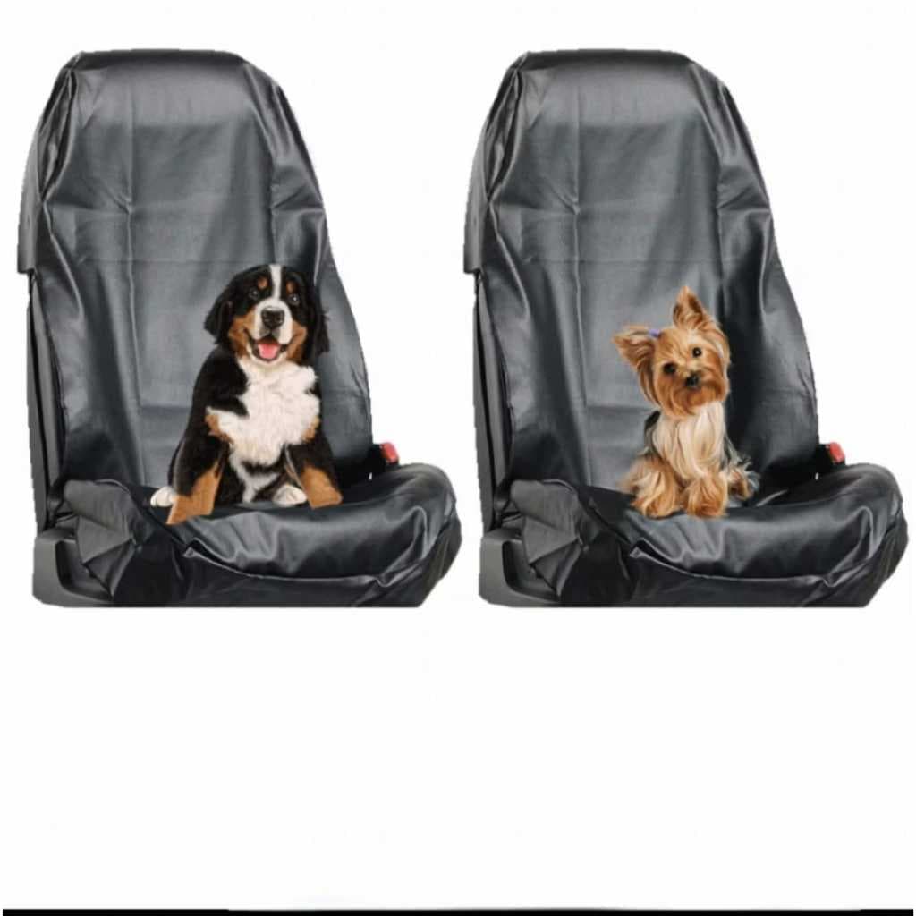 Kit 2 capas de proteção bancos dianteiros para cachorro, saída de praia, uber impermeável