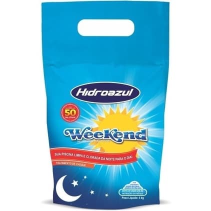 Weekend 4 Kg. Produto Para Piscinas Verdes - Hidroazul