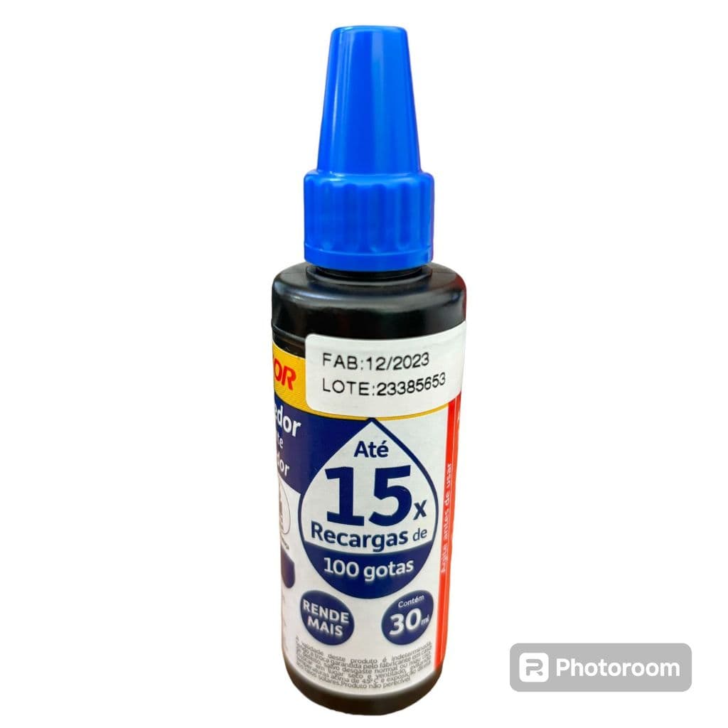 Reabastecedor de pincel atomico 30 ml azul - compactor