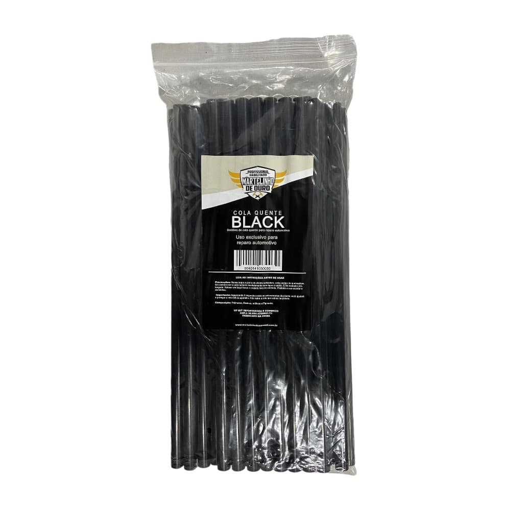 Cola Quente Bastão Preta Exclusivo Especial P/ Martelinho De Ouro Megatools - 5kg