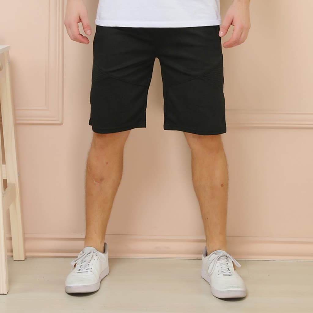R&S Bermuda Masculino Espotivo Sport Importado com elastano bloso com ziper