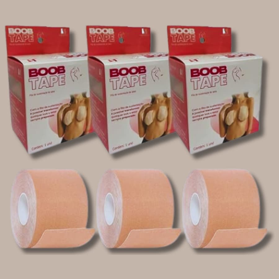 Fita Levanta Seios KIT COM 3 PEÇAS ENVIO IMEDIATO