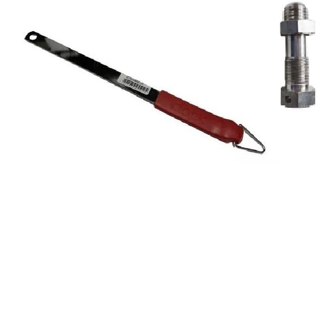 Kit Tampa Panela de Pressão Clock Haste 32cm comprimento mais Pino eixo