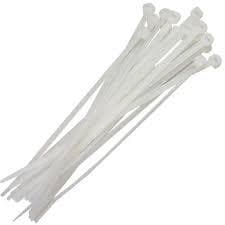 Abraçadeira de Nylon Kit 100 Enforca Gato Braçadeira Cintas Plásticas 3.6mm X 150MM