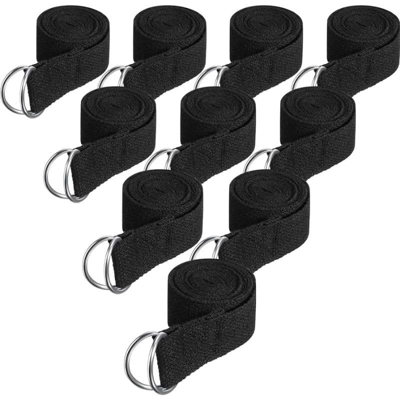 10 X fita yoga para alongamento e trabalho de flexibilidade pilates stretch