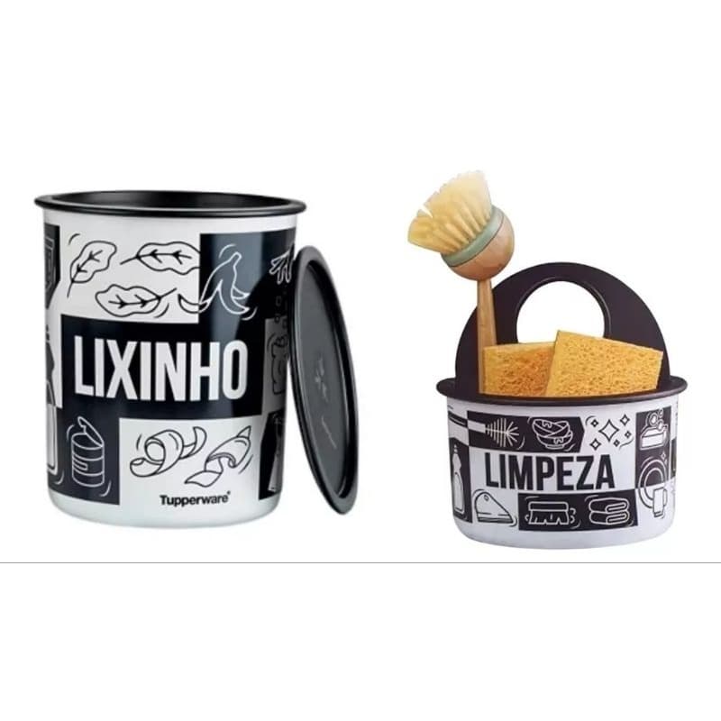 kit lixinho Tupperware
