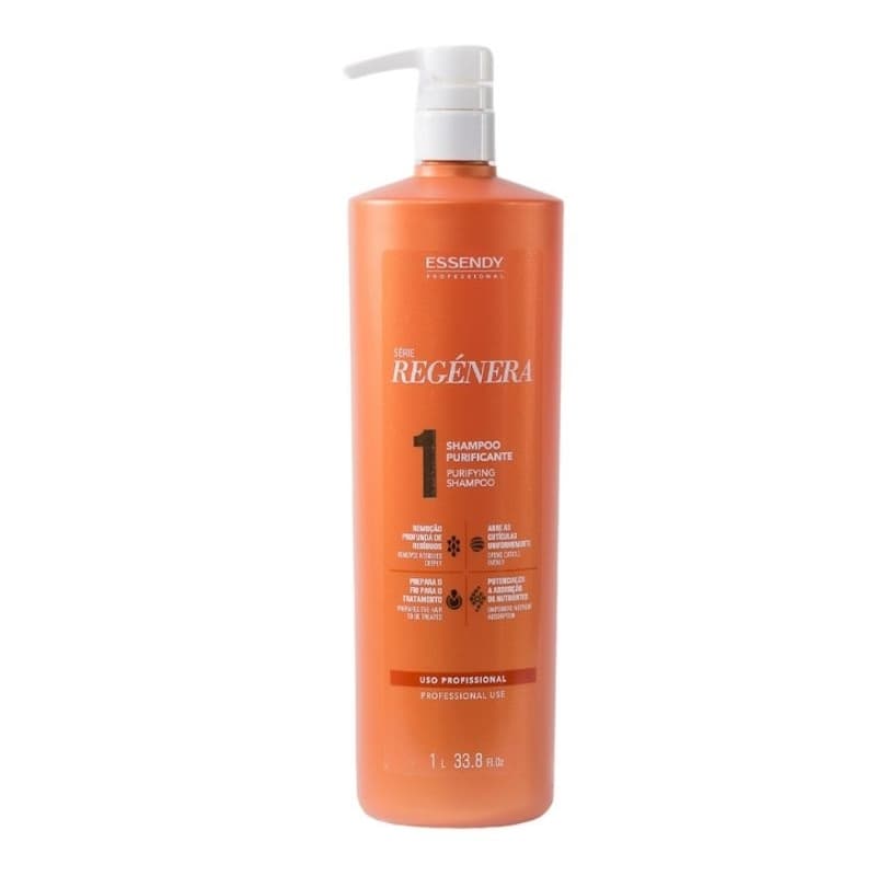 Shampoo Profissional Purificante Anti Resíduos 1L Regénera