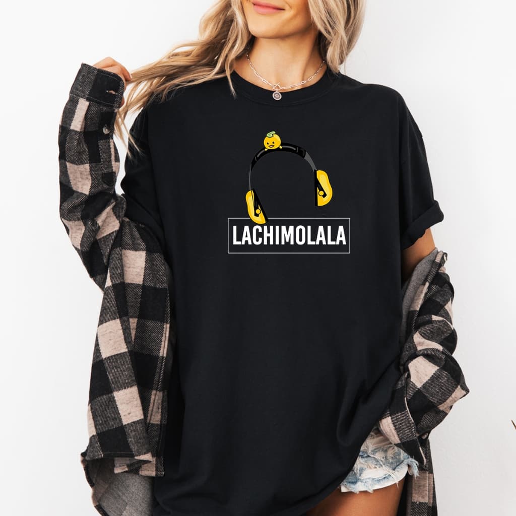 Camiseta Feminina Com Estampa Frase Lachimolala Jimi K-pop