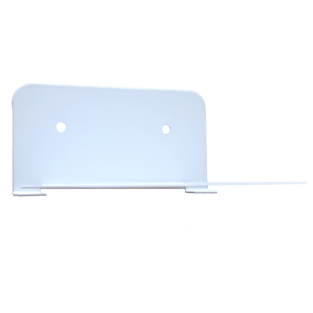 Kit Com 4 Prateleiras Invisível ou Multiuso Para Livros De Parede Reforçada em Aço Carbono Pintura Epóxi na Cor Branca