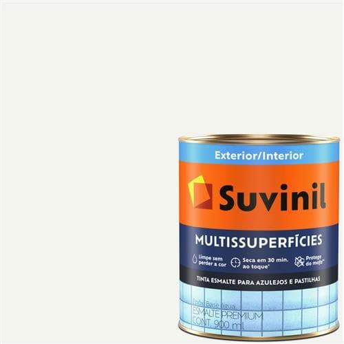 Tinta Epóxi Suvinil Esmalte Base Água 900ml Branco Acetinado Multisuperfícies