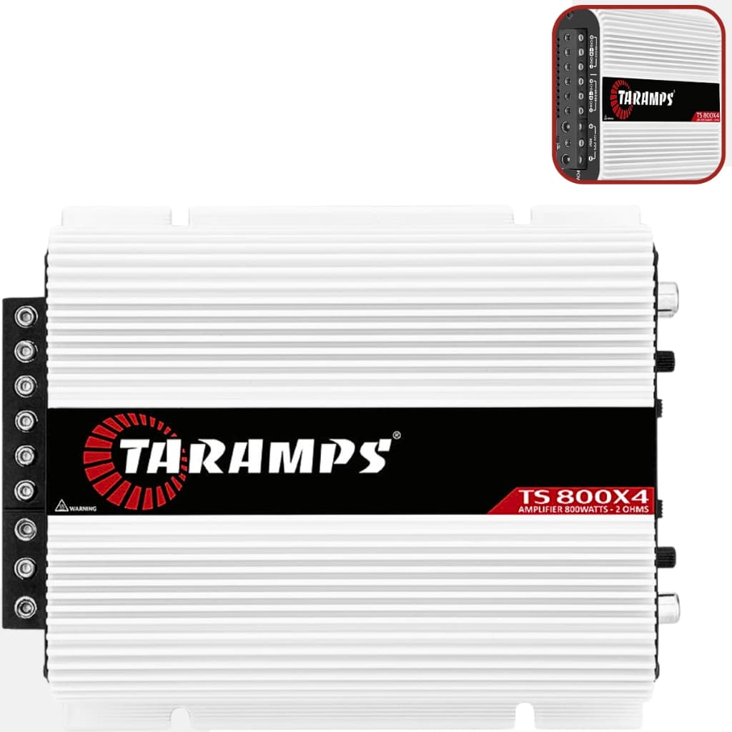 Modulo Taramps Ts800x4 Canais 2 Ohms 800W Rms