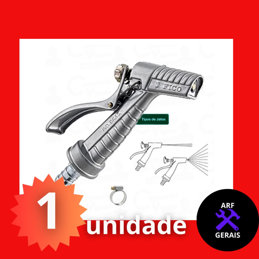 Esguicho Mangueira Jato Revolver Esguicho Jardinagem Garden 2 Jatos