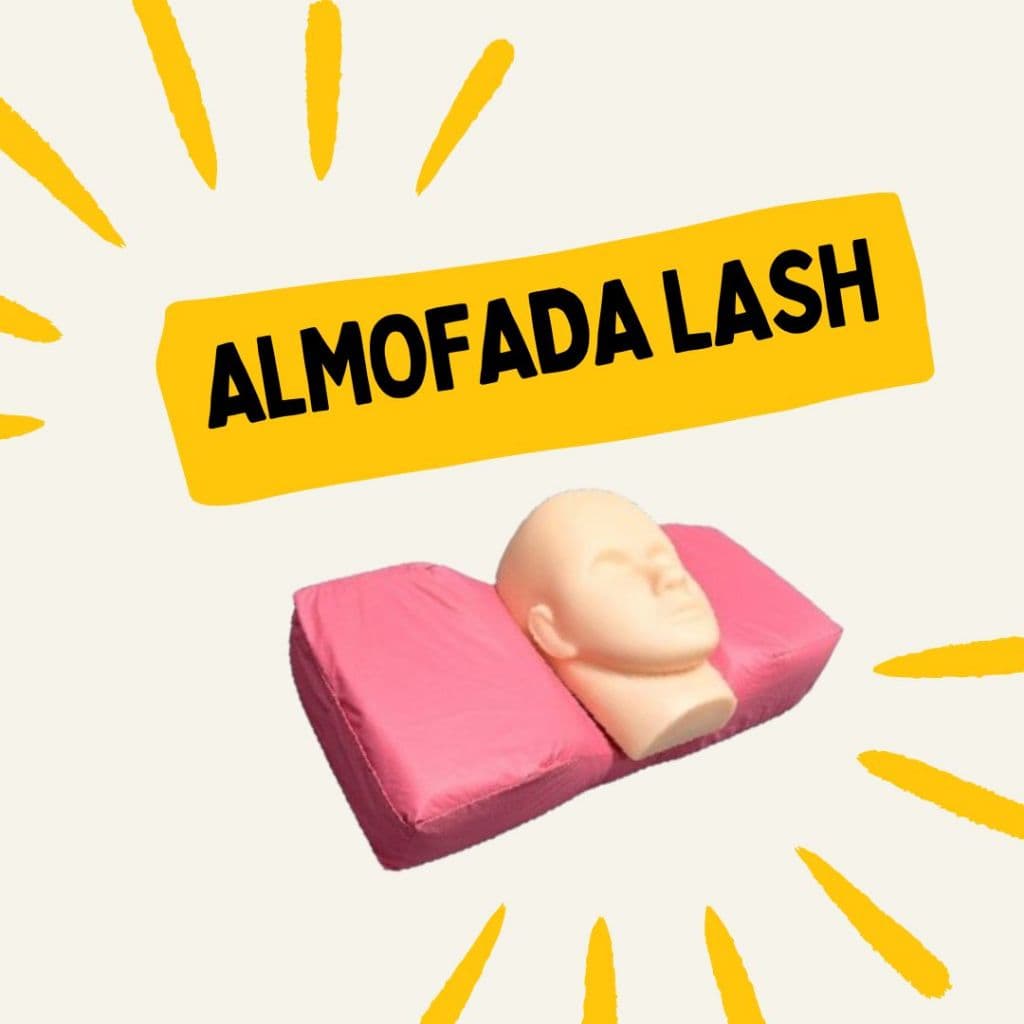 Lash Pillow - Almofada Apoio Cabeça Pescoço Estética- Travesseiro Extensão Cílios - Micropigmentação Maquiagem Cores