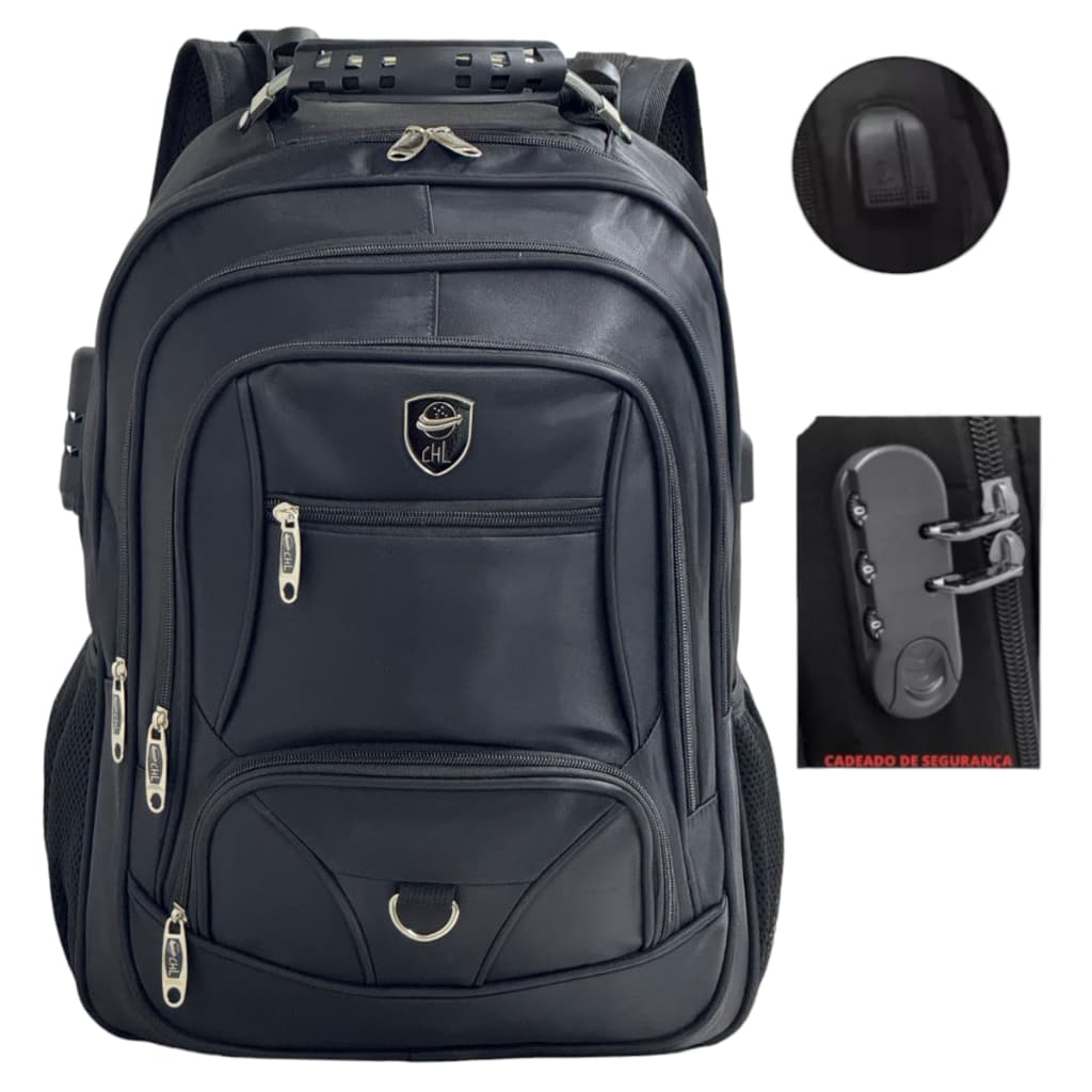 Mochila Bolsa Reforçada Escolar Notebook Grande Impermeável