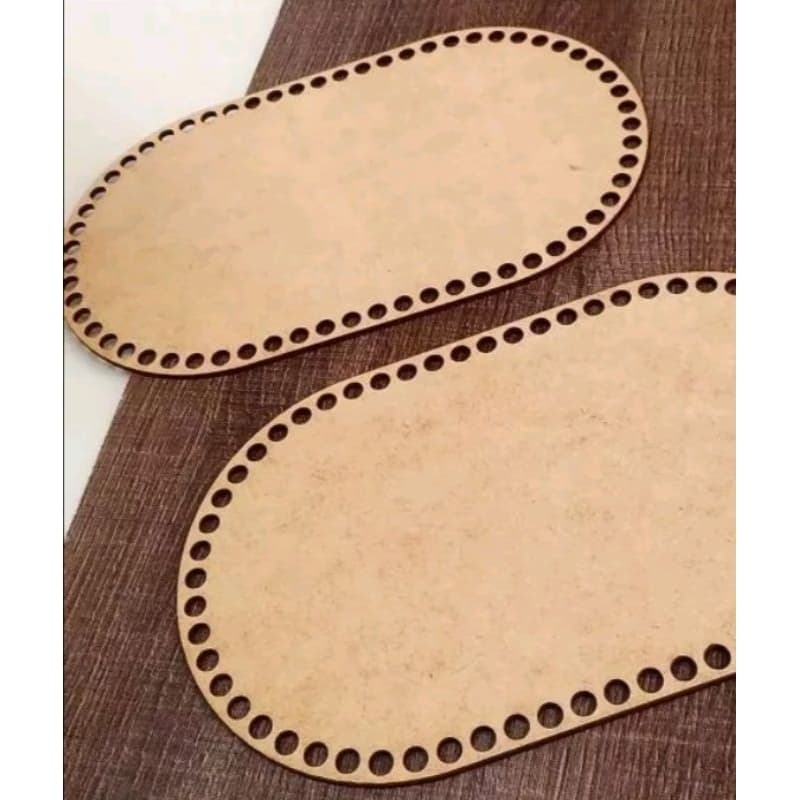Base Moisés 77x45cm - 90 Furos  MDF Cru de 3mm