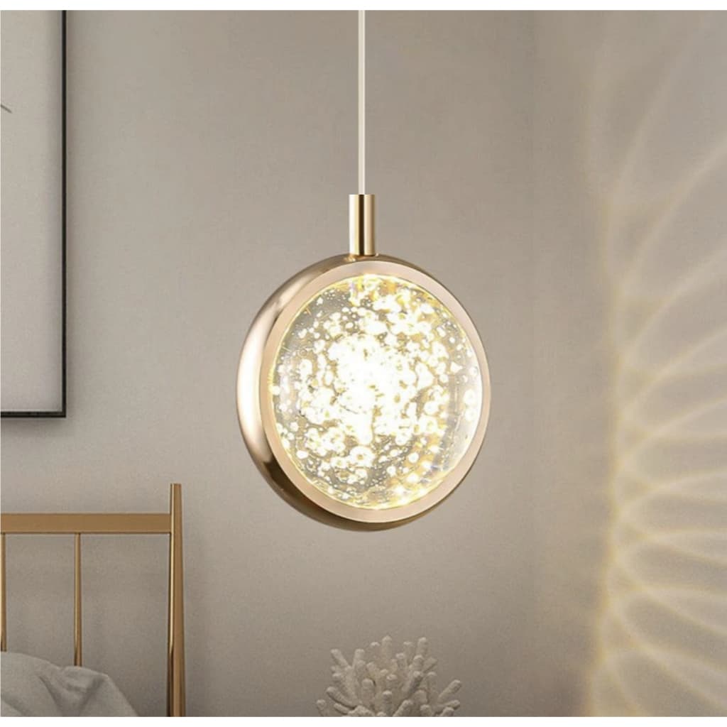 Pendente bolinha de Cristal Bolha Água/Decorativo simple de estilo moderno/Pequeno-7cm