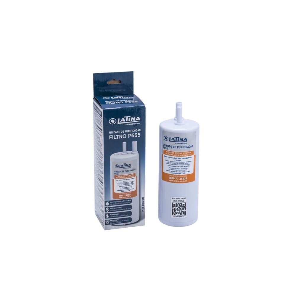 Filtro Refil Latina P655 Original - Pn535 Vitamax Purifive