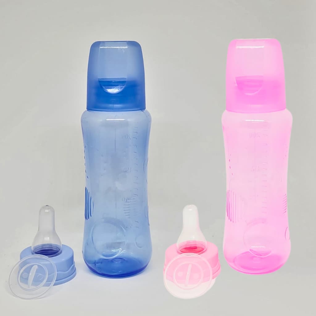 Mamadeira  para bebe bico ortodôntico silicone 240 ML ou bico redondo silicone 140 ML ou 240 ML