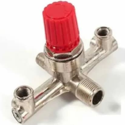 Regulador De Pressao Ar Cruzeta Compressor Chiaperini Mc 7.6 Original