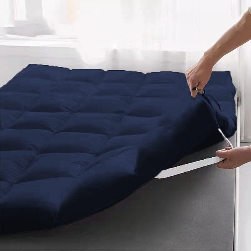 Pillow Top Protetor De Colchão Cama Casal Queen Size 400 Fios Macio Cores