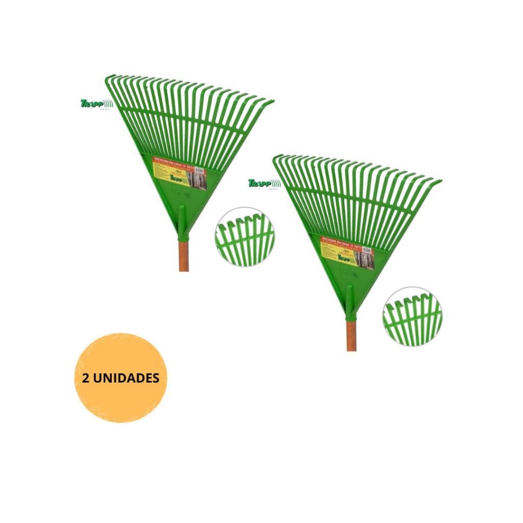 2 UNIDADES DE VASSOURA TRAPP 22 DENTES FJ-1011